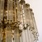 Glass Rod Waterfall Flush Mount by Sciolari for Lightolier, 1970s 15