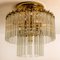 Glass Rod Waterfall Flush Mount by Sciolari for Lightolier, 1970s, Image 13