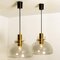 Models P210 & 4207 Pendant Lights by Herbert Proft for Limburg Glashütte, Set of 2 5