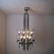 Mid-Century Italian Modern Chrome Chandelier by Gaetano Sciolari, 1960s 5