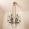 Mid-Century Italian Modern Chrome Chandelier by Gaetano Sciolari, 1960s 2