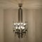 Mid-Century Italian Modern Chrome Chandelier by Gaetano Sciolari, 1960s 6