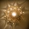 Amber Glass Wall Light by Helena Tynell for Limburg, Image 7