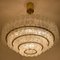Large Murano Glass Chandeliers from Doria, 1960s, Set of 2, Image 7