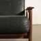 Armchairs in Teak & Leatherette, 1960s, Set of 2, Image 8