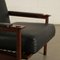 Armchairs in Teak & Leatherette, 1960s, Set of 2, Image 5