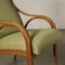 Fauteuils Meneghetti Stoppino Gregotti Foam Fabric Wood Italie 60s 70s 6