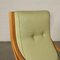 Armchairs Meneghetti Stoppino Gregotti Foam Fabric Wood Italy 60s 70s, Image 4