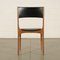 Beech & Foam Leatherette Chairs by Giuseppe Gibelli, 1960s, Set of 4, Image 10