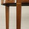 Console Table in Walnut Veneer, Maple & Marble, 1950s, Image 8