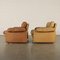 Foam Leather Armchairs by Tobia Scarpa, 1960s, Set of 2 11