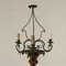 Wood and Wrought Iron Floor Lamp 4