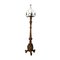 Wood and Wrought Iron Floor Lamp 1