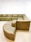 Mid-Century Modular Sofa with Green Patchwork Leather from Laauser, 1970s, Image 6