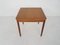 Teak Square Extendable Dining Table, The Netherlands, 1960s, Image 7