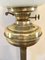 Lámpara de aceite antigua de latón, siglo XIX, Imagen 5