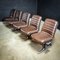 Vintage Conference Room Leather Chairs from Nato Headquarters 11