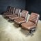 Vintage Conference Room Leather Chairs from Nato Headquarters, Image 11