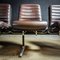 Vintage Conference Room Leather Chairs from Nato Headquarters, Image 5