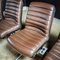 Vintage Conference Room Leather Chairs from Nato Headquarters, Image 4