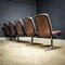 Vintage Conference Room Leather Chairs from Nato Headquarters 3