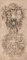 Unknown - Masks - Original China Ink Drawing - Early 19th Century 1