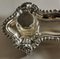 Victorian Queen Anne Style English Silver Plated Inkwell 17