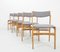 Danish Oak Dining Chairs by Erik Buch for Odense Maskinsnedkeri / O.D. Møbler, 1960s, Set of 5 2