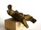 Sculpture Moderne Abeni Art Figure en Bronze par Gineba Gianpietro, Italie, 1970s 2