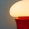 Red & White Table Lamp from Marinha Grande, 1960s 11