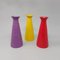 Italienische Keramik Vasen, 1980er, 3er Set 3