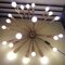 Large 21 Light Supernova Brass Sputnik Chandelier from Kalmar, 1950s 7