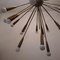 Lampadario Sputnik grande Supernova in ottone a 21 luci di Kalmar, anni '50, Immagine 9