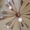 Large 21 Light Supernova Brass Sputnik Chandelier from Kalmar, 1950s 3