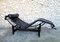 Vintage Black Edition LC4 Chaise Lounge by Le Corbusier, Jeanneret & Perriand for Cassina, 1960s 4