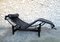 Vintage Black Edition LC4 Chaise Lounge by Le Corbusier, Jeanneret & Perriand for Cassina, 1960s, Image 4