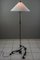 Adjustable Wrought Iron Painted Floor Lamp, 1960s, Image 9