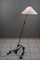 Adjustable Wrought Iron Painted Floor Lamp, 1960s 10