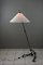 Adjustable Wrought Iron Painted Floor Lamp, 1960s 8