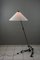 Adjustable Wrought Iron Painted Floor Lamp, 1960s, Image 8