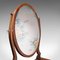 Vintage English Mahogany Toilet Mirror, 1970s 9