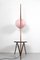 Mid-Century Modern Style Pink Floor Lamp and American Nut Table 5