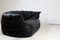 Black Leather Brigantine Sofa by Michel Ducaroy for Ligne Roset, 1980s, Image 4
