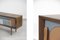 Mid-Century Modern Scandinavian Hand-Painted Birch Cabinet & Sideboard, 1960s, Set of 2 6