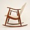 Dutch Rocking Chair by Louis Van Teeffelen, 1960s 3