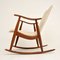 Dutch Rocking Chair by Louis Van Teeffelen, 1960s, Image 3