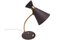 Mid-Century Modern Table Lamp with Black Shade, 1950s, Image 1