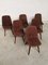 Scandinavian Rosewood Dining Chairs with Woven Wool Seats, 1960s, Set of 6, Image 16