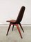 Scandinavian Rosewood Dining Chairs with Woven Wool Seats, 1960s, Set of 6 8
