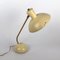 Lámpara de mesa italiana de latón y laca, años 50, Imagen 13